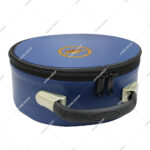 Blue EVA Hardcase with Zipper Closure and Embroidered KYCH Emblem Durable Instrument Case