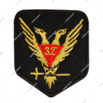 Scottish Rite 32nd Degree Masonic Iron-On Embroidery Patch Featuring a Double-Headed Eagle Wings Symbolizing for Cloth Gifts