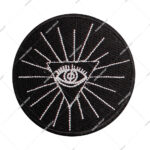 Masonic All Seeing Eye Embroidered Sew/Iron on Patch Badge