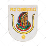 Custom Embroidered Iron-On Patch for Hats & Apparel-Daughters of Isis (D.O.I.) Design
