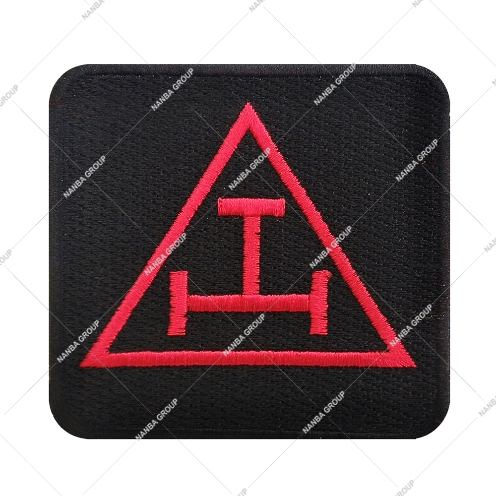 Photo-07 Masonic Royal Arch Square Embroidered Sew/Iron on Patch Badge - Image 1