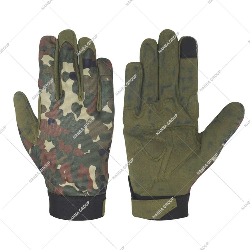 18 Protection Tactical Hunting Shooting Gloves Custom Non-Slip Quick Drying Unisex Summer Polyester/Cotton - Image 1