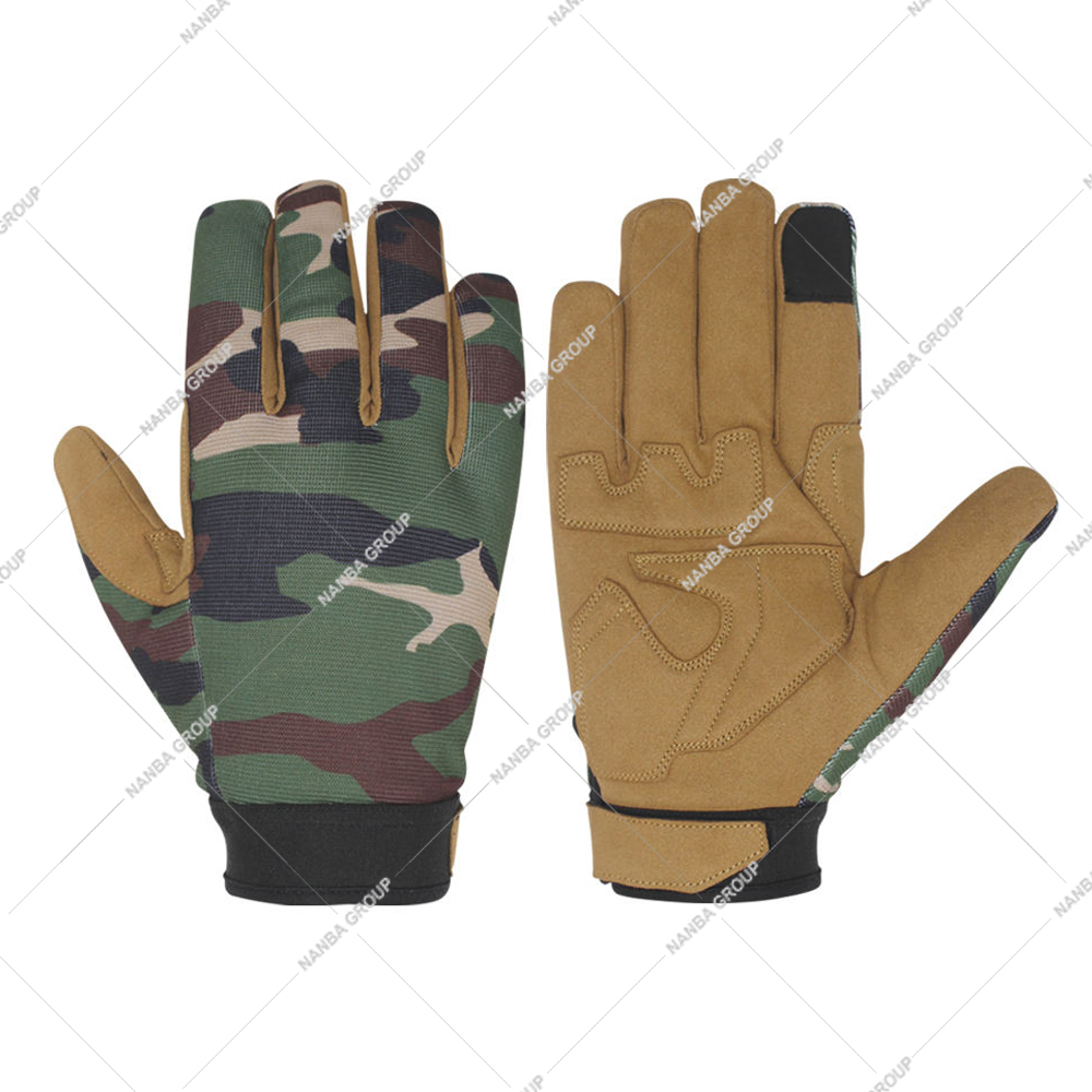4 High Quality Leather Full Finger Tactical Gloves with Non-Slip Quick Drying Touch Screen & Cut Resistant Features Unisex - Image 1